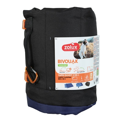 Load image into Gallery viewer, Zolux bivouak hondendeken slaapzak 2in1 blauw