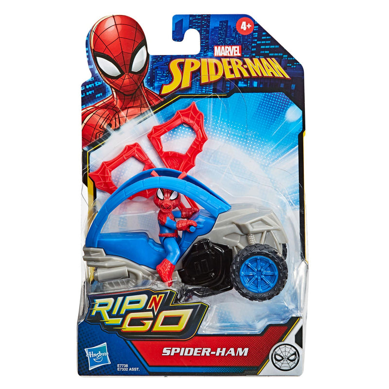Load image into Gallery viewer, Hasbro Spider-Man Rip and Go Figuur Blauw