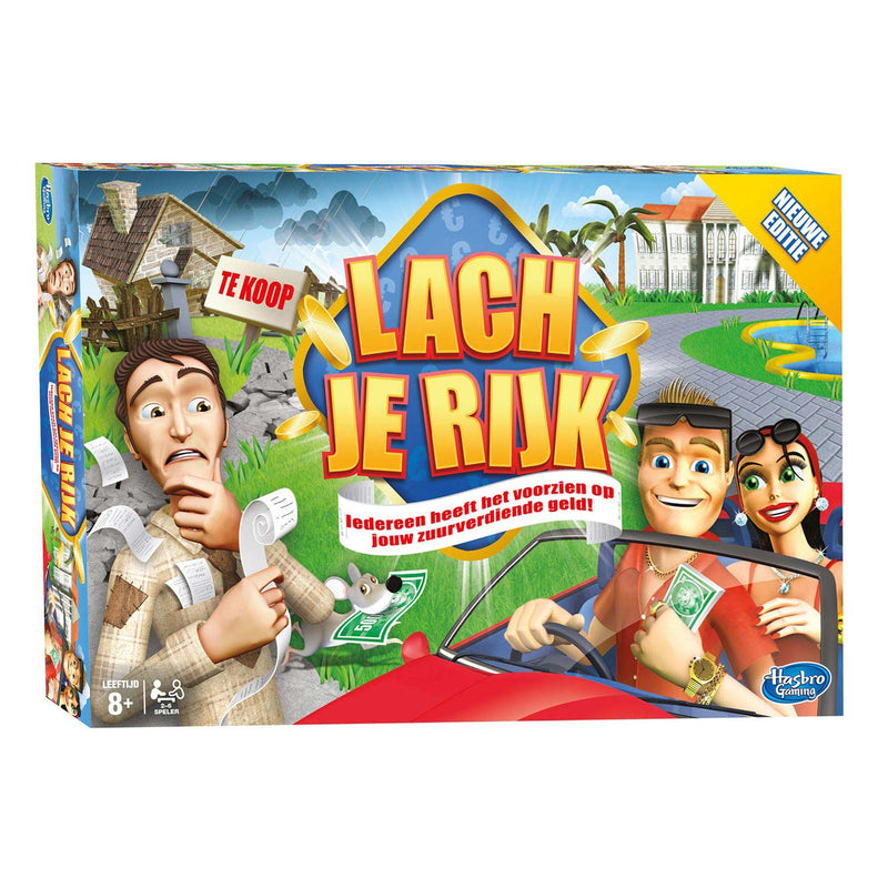 Cargue la imagen en el visor de la galería, Hasbro Bordspel Lach je Rijk