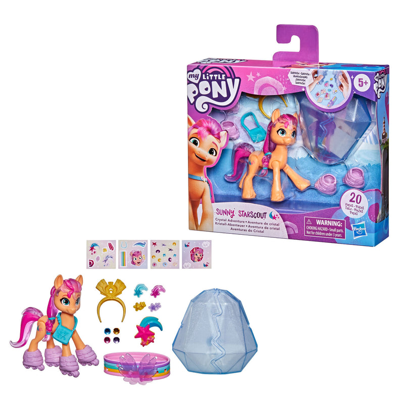 Load image into Gallery viewer, Hasbro my little pony film kristal avonturen sunny starscout