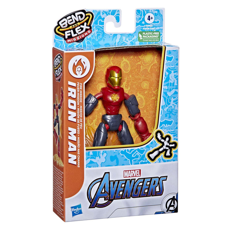 Load image into Gallery viewer, Hasbro Avengers Bend en Flex Fire Mission