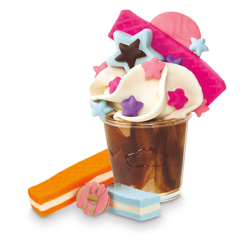 Afbeelding laden in galerijviewer, Hasbro play-doh super kleurrijk café - klei speelset
