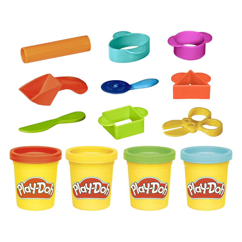 Afbeelding laden in galerijviewer, Play-doh starterset - boetseerklei - inclusief 4 potjes klei