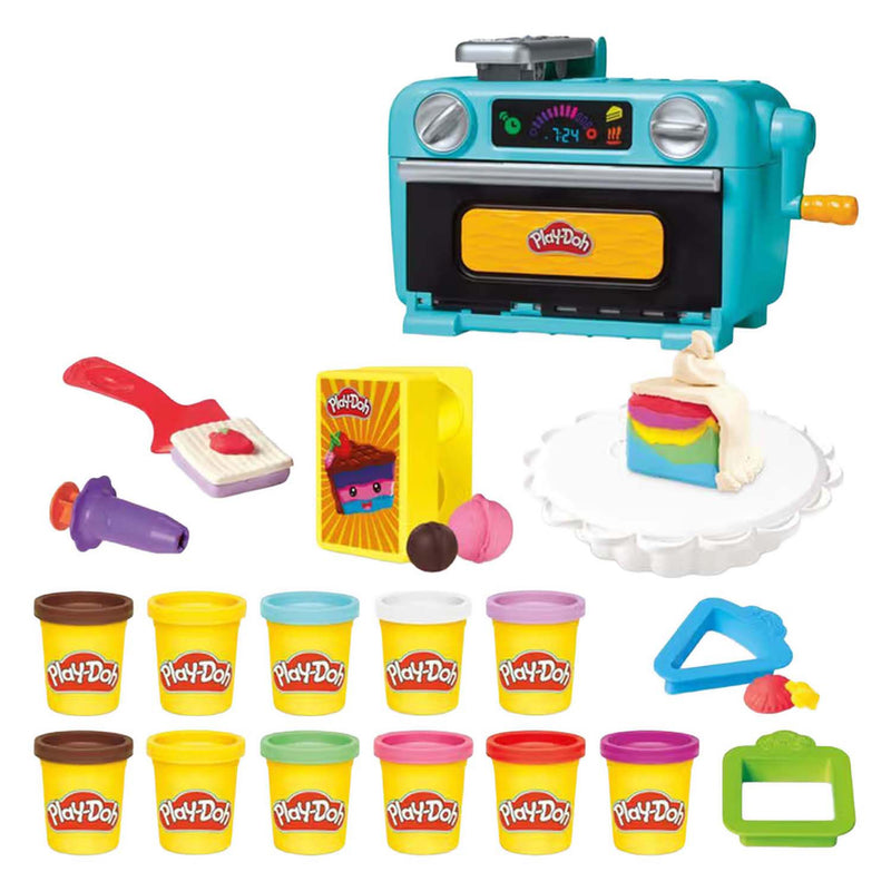 Afbeelding laden in galerijviewer, Play-doh taart met laagjes - boetseerklei