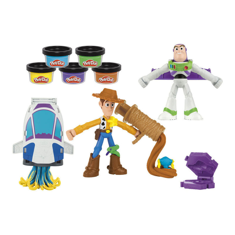 Afbeelding laden in galerijviewer, Play-doh toy story 5 kleiset - 5 kleipotjes