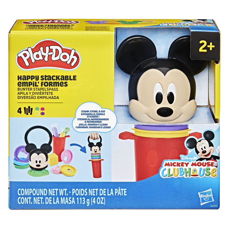 Load image into Gallery viewer, Play-doh disney junior stapelbaar kleiset - 4 kleuren klei