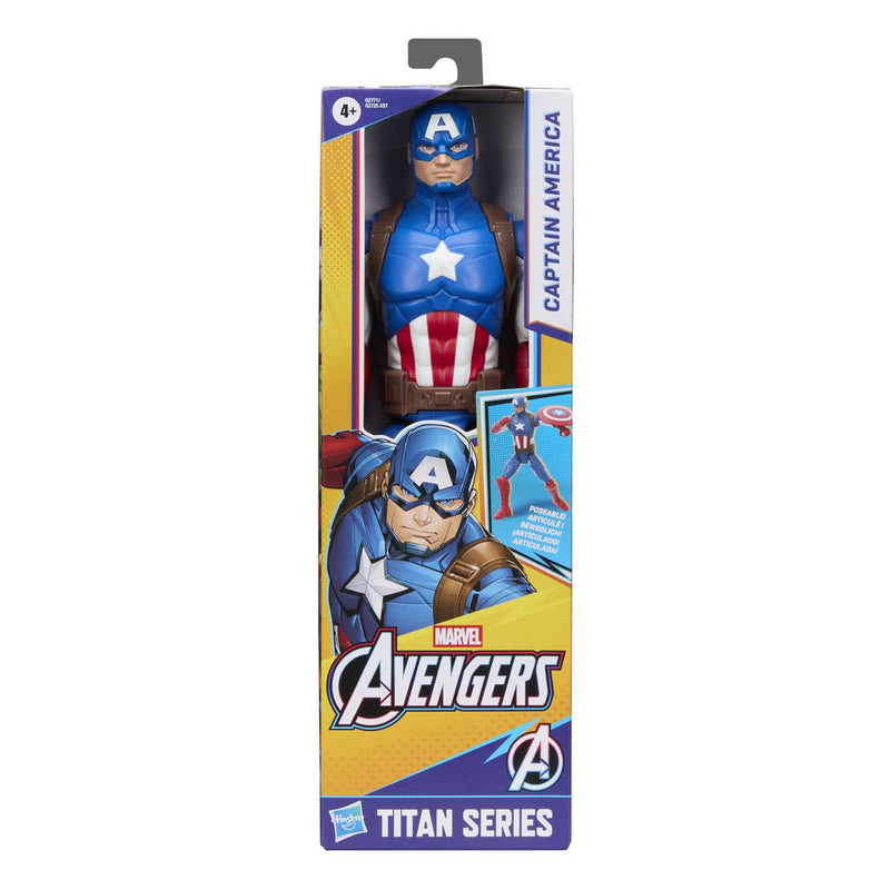 ギャラリービューアに画像をロードする, Hasbro marvel avengers titan series captain america speelfiguur