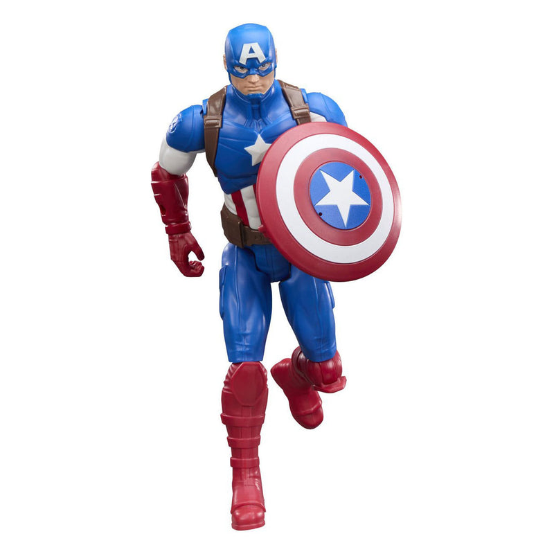ギャラリービューアに画像をロードする, Hasbro marvel avengers titan series captain america speelfiguur