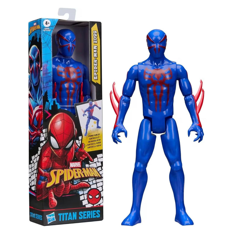 Afbeelding laden in galerijviewer, Marvel spider-man titan series spider-man 2099 speelfiguur