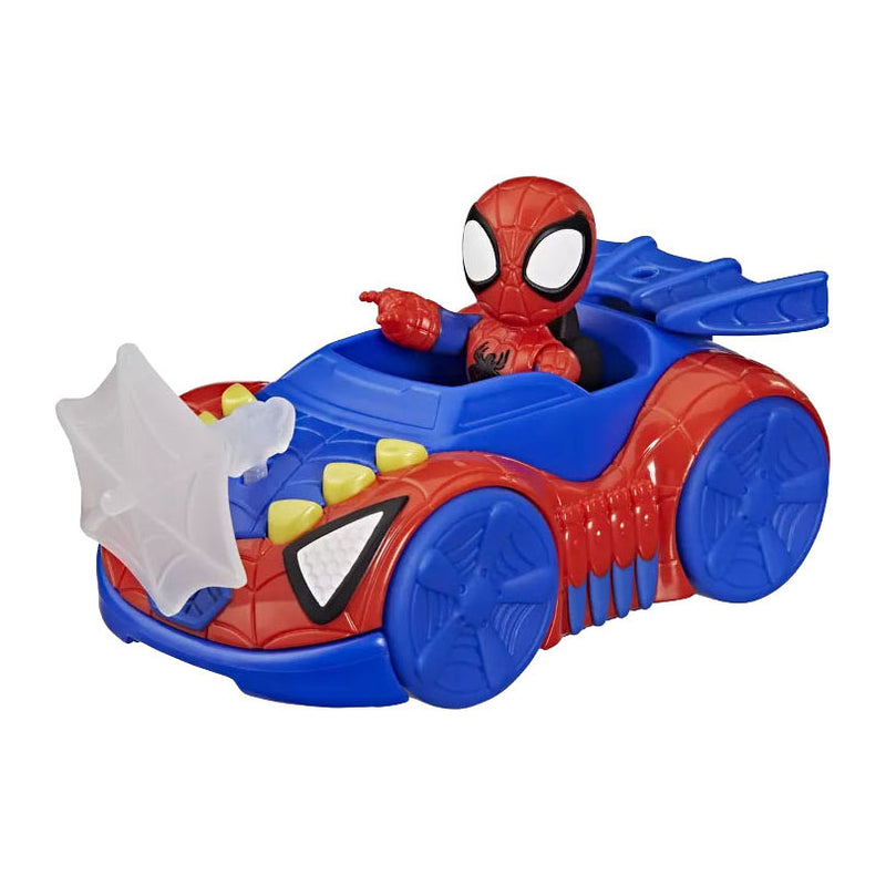Chargez l'image dans la visionneuse de la galerie, Hasbro marvel spidey met spidey web crawler speelgoedauto