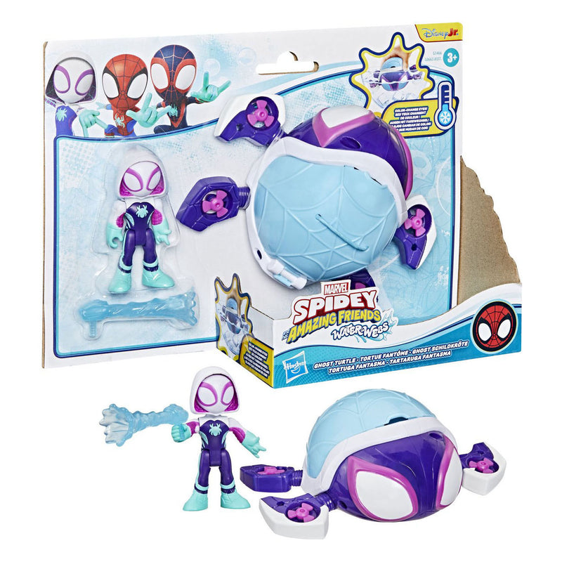 ギャラリービューアに画像をロードする, Spidey and his amazing friends marvel water-webs ghost turtle speelset