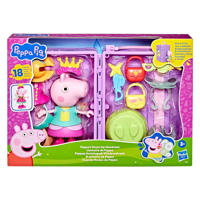 Chargez l'image dans la visionneuse de la galerie, Hasbro peppa pig kledingkast speelset