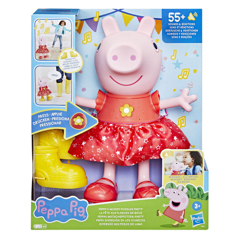 Afbeelding laden in galerijviewer, Peppa pig peppa's modderpoelen feestje - interactieve pop