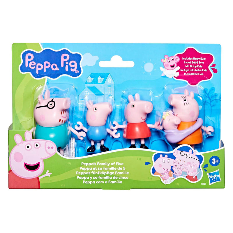Afbeelding laden in galerijviewer, Peppa pig familie speelset - 5dlg.