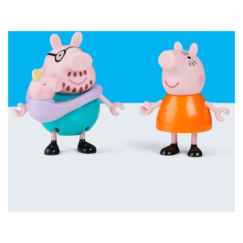 Afbeelding laden in galerijviewer, Peppa pig familie speelset - 5dlg.