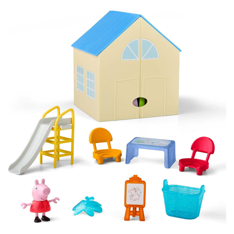 Cargue la imagen en el visor de la galería, Hasbro peppa pig open klaslokaal speelset