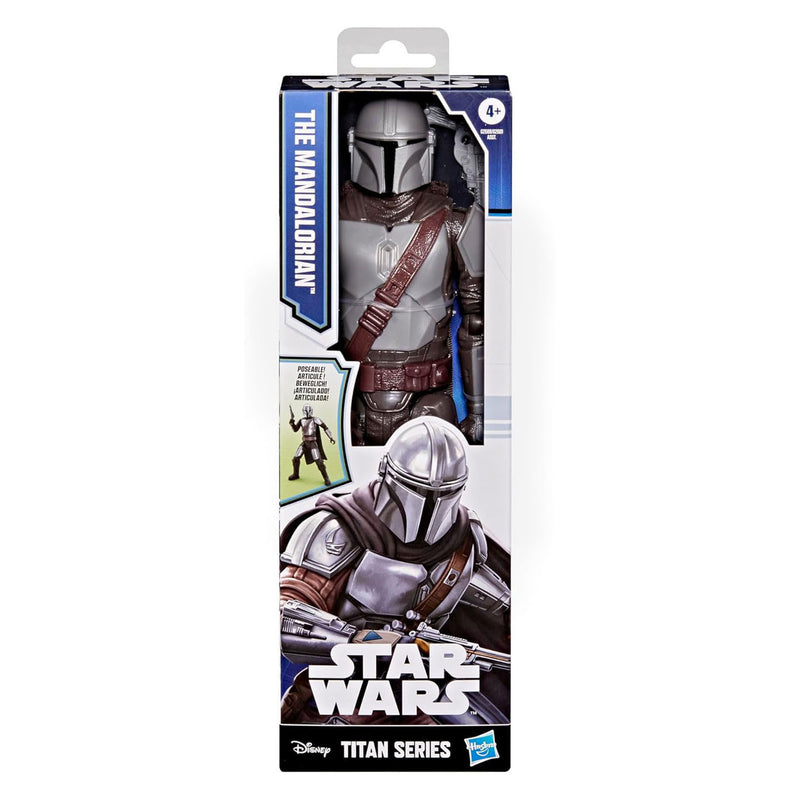 Afbeelding laden in galerijviewer, Hasbro marvel star wars titan series mandalorian speelfiguur