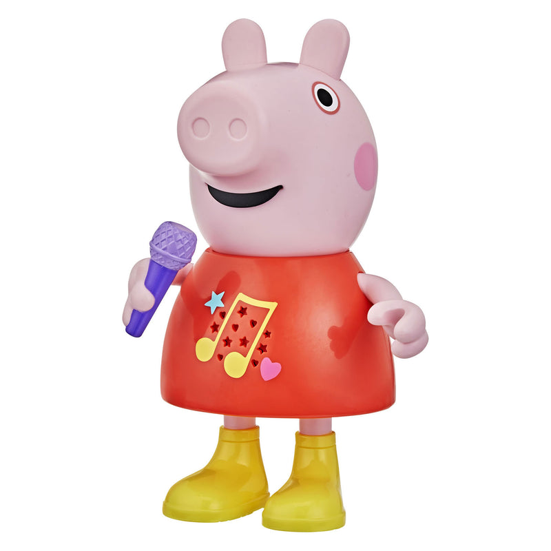 Afbeelding laden in galerijviewer, Hasbro peppa pig praat en zing interactief figuur