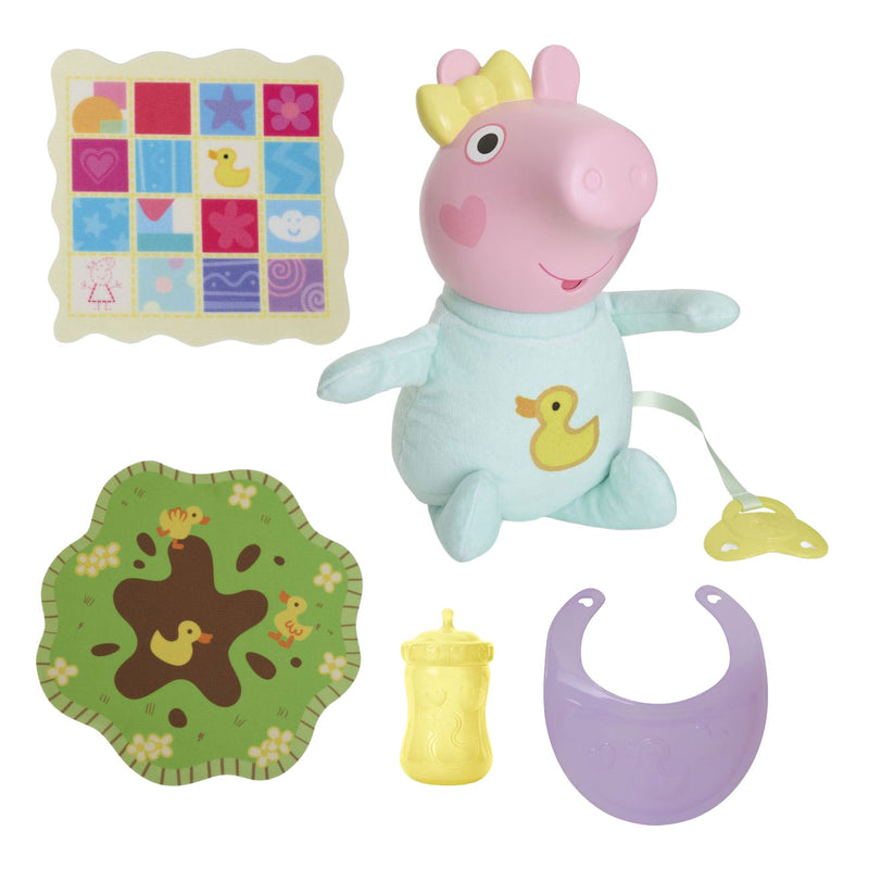 Afbeelding laden in galerijviewer, Hasbro peppa pig knuffel evie met accessoires