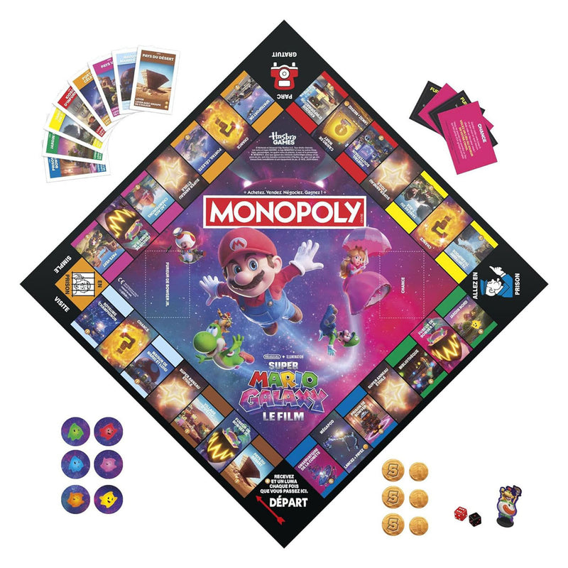 Chargez l'image dans la visionneuse de la galerie, Hasbro monopoly super mario frt