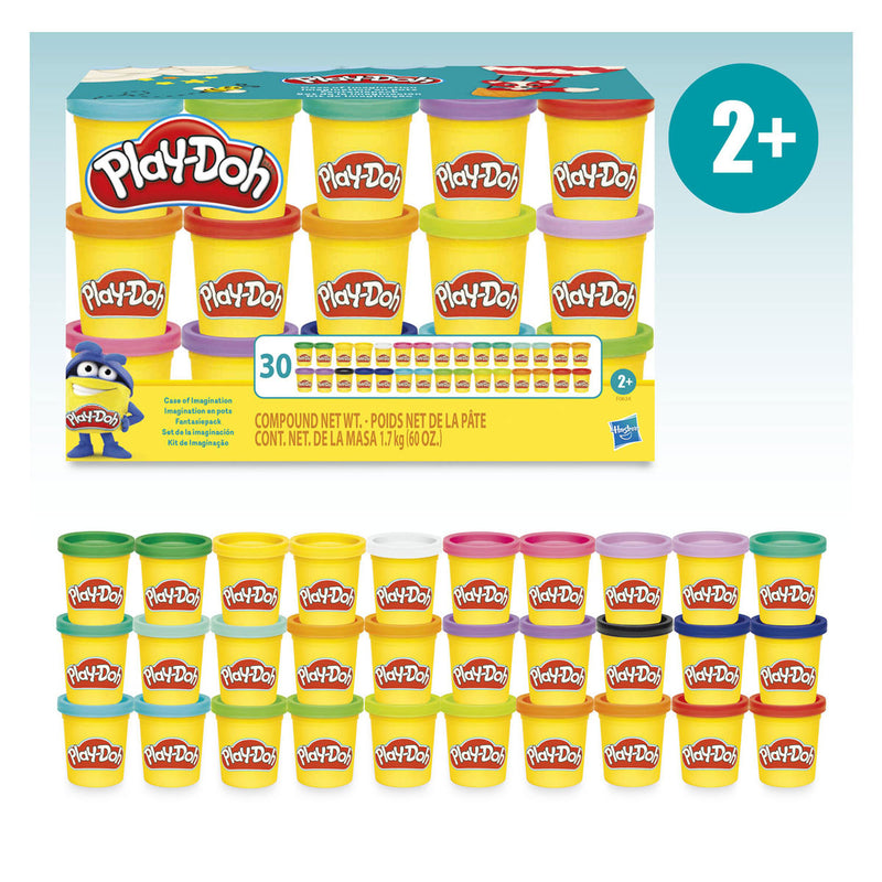Afbeelding laden in galerijviewer, Play-doh fantasie set - 30 kleipotjes