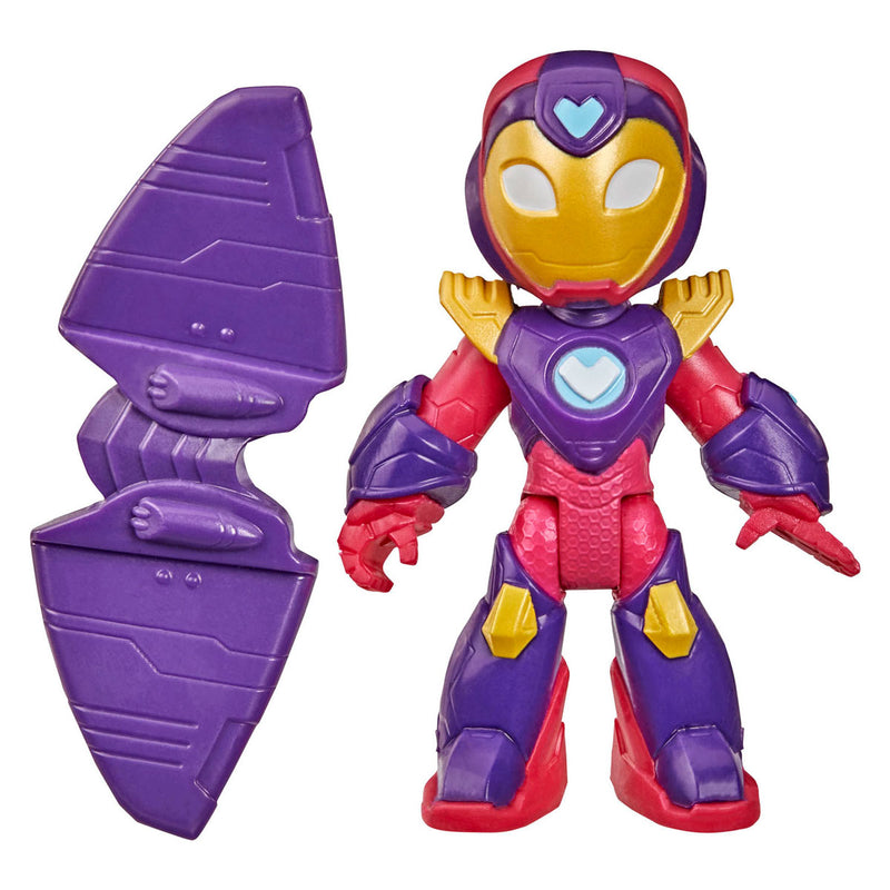 Afbeelding laden in galerijviewer, Hasbro marvel iron man and his awesome friends ironheart speelfiguur