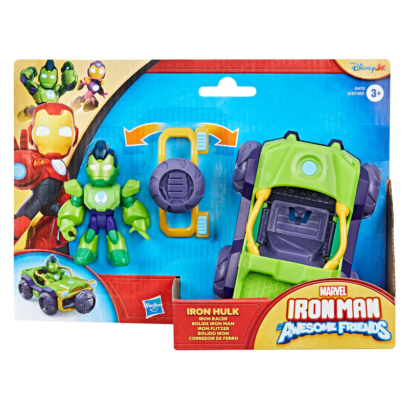 Afbeelding laden in galerijviewer, Hasbro marvel iron man and his awesome friends iron hulk speelfiguur