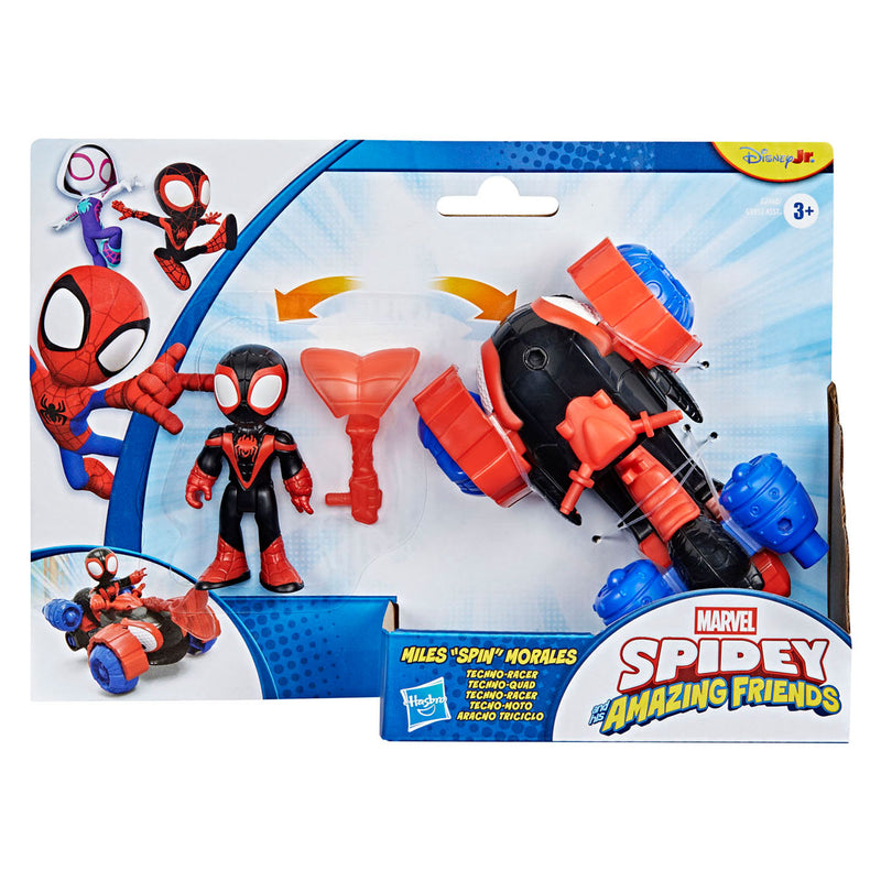Afbeelding laden in galerijviewer, Marvel miles 'spin' morales techno-racer speelfiguur