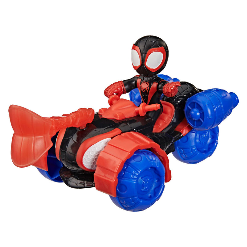 Afbeelding laden in galerijviewer, Marvel miles 'spin' morales techno-racer speelfiguur