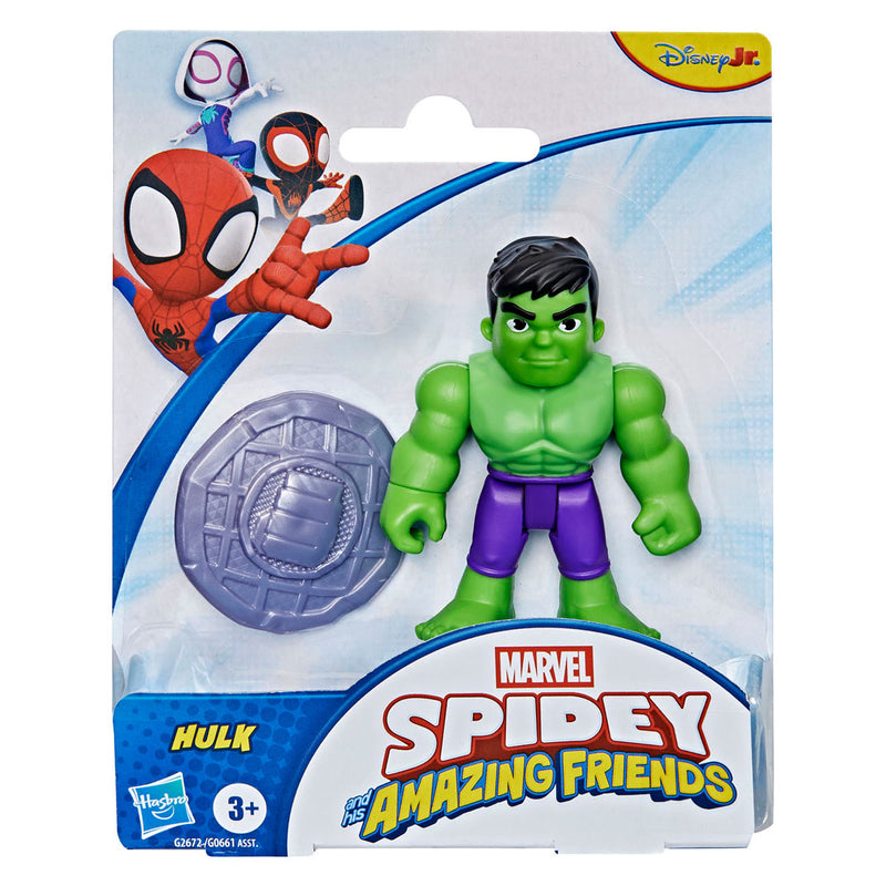 ギャラリービューアに画像をロードする, Hasbro marvel spidey and his amazing friends hulk speelfiguur