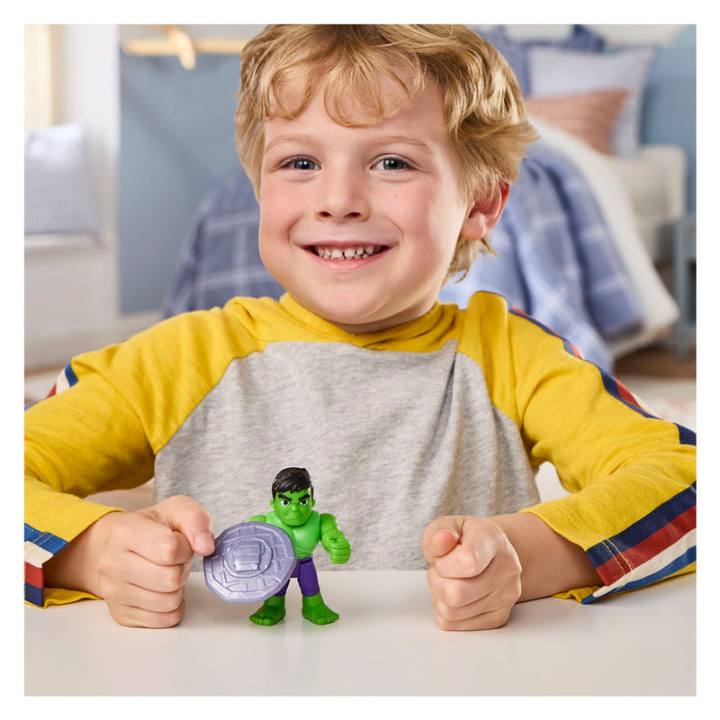 ギャラリービューアに画像をロードする, Hasbro marvel spidey and his amazing friends hulk speelfiguur