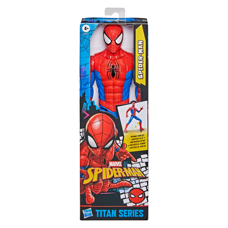 Chargez l'image dans la visionneuse de la galerie, Hasbro marvel spider-man titan series spider-man speelfiguur