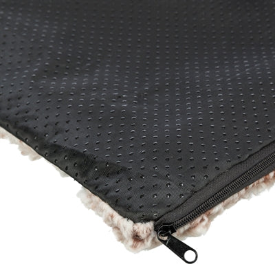 Load image into Gallery viewer, Trixie ligmat calida met warmtereflecterende vulling wit-bruin