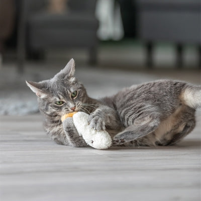 Load image into Gallery viewer, Trixie sleepy face met catnip pluche assorti