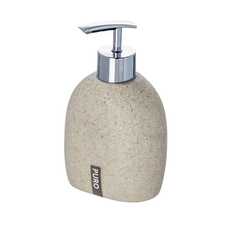 Afbeelding laden in galerijviewer, Wenko 1064966 - zeepdispenser puro beige | 2 stuks