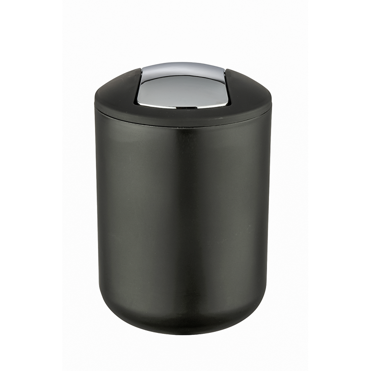 Afbeelding laden in galerijviewer, Wenko 1064930 - afvalemmer brasil s 2 liter zwart | 2 stuks