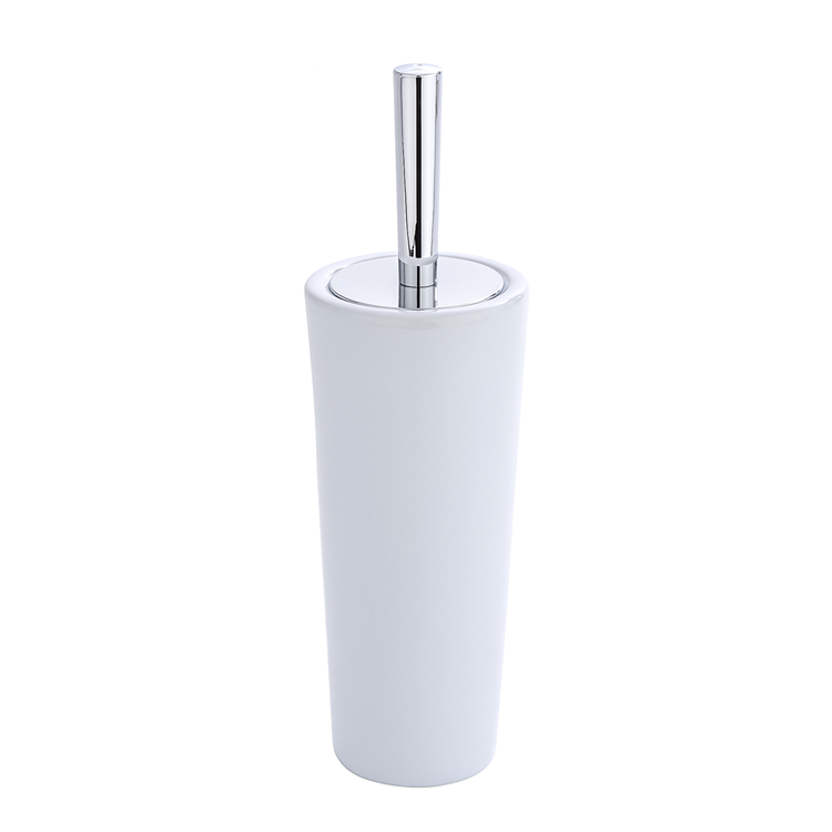 Afbeelding laden in galerijviewer, Wenko 1064917 - toiletborstelhouder coni keramiek wit | 1 stuks