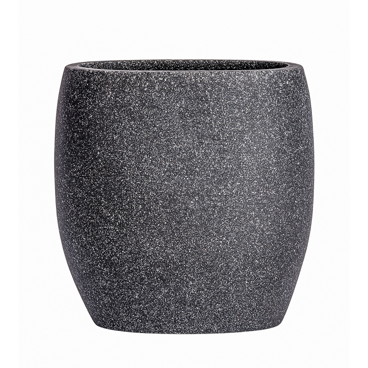 Afbeelding laden in galerijviewer, Wenko 1064942 - tandenborstelbeker puro antraciet | 2 stuks
