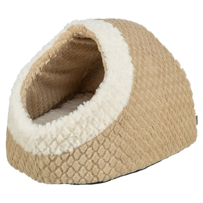 Load image into Gallery viewer, Trixie kattenmand iglo kaline mio lichtbruin creme