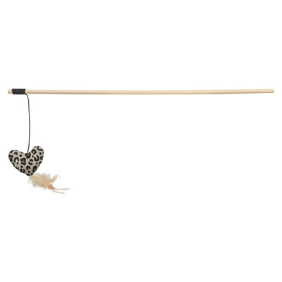 Load image into Gallery viewer, Trixie kattenhengel hart hout katoen met kattenkruid catnip