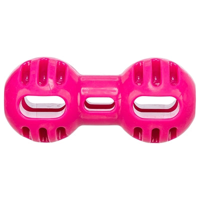 Load image into Gallery viewer, Trixie dumbell soft strong tpr roze