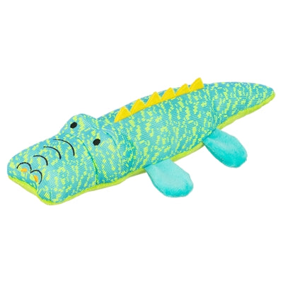 Load image into Gallery viewer, Trixie krokodil stof aqua groen