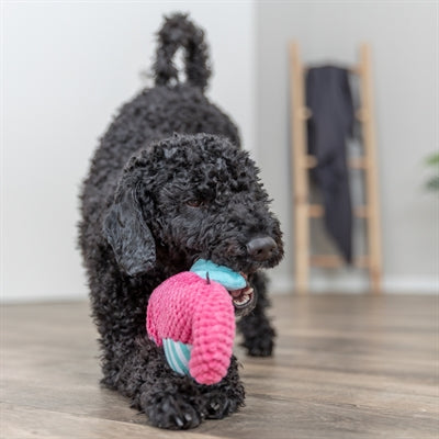 Load image into Gallery viewer, Trixie zeepaard stof roze aqua