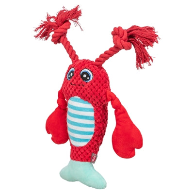 Afbeelding laden in galerijviewer, Trixie kreeft met flostouw rood