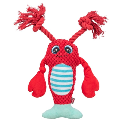 Load image into Gallery viewer, Trixie kreeft met flostouw rood