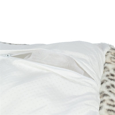 Load image into Gallery viewer, Trixie hondenmand leo hoekig panterprint creme