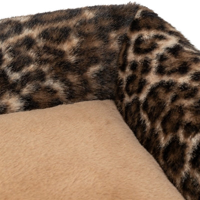 Load image into Gallery viewer, Trixie hondenmand leo hoekig panterprint bruin