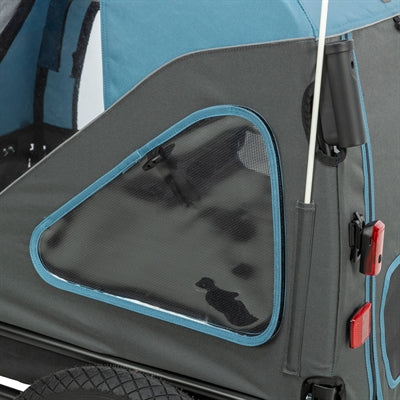 Load image into Gallery viewer, Trixie fietskar tot 23 kg blauw grijs