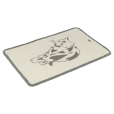 Load image into Gallery viewer, Trixie krabmat met print taupe