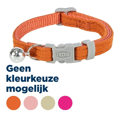 Load image into Gallery viewer, Trixie kattenhalsband katoenlook assorti